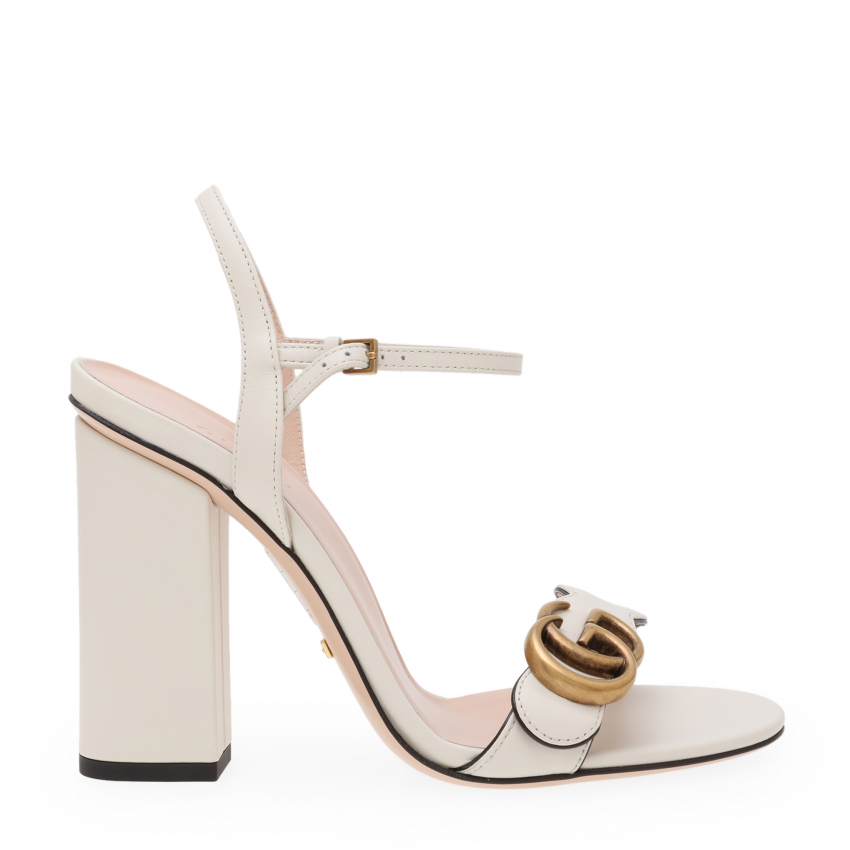 Gucci Marmont sandals for Women - White in KSA | Level Shoes