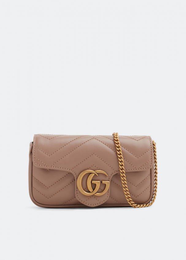 Gucci - GG Marmont Matelassé Super Mini Bag, White