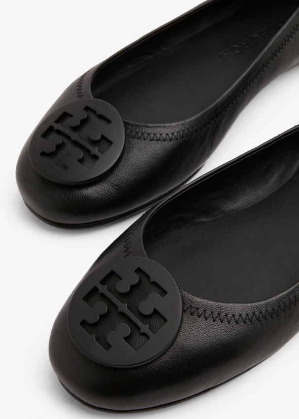 Tory Burch Minnie Travel ballet flats for Women - Black in KSA | Level Shoes
