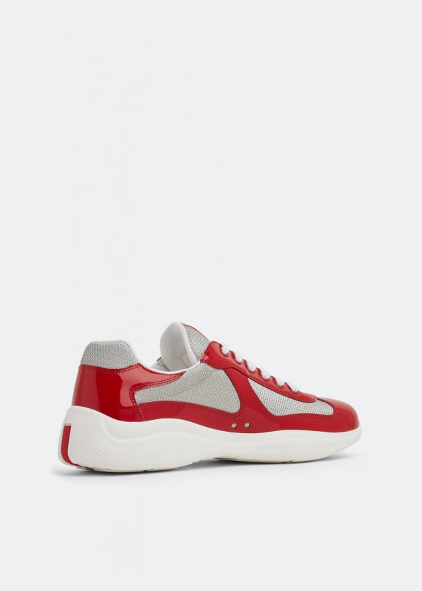 Prada America's Cup sneakers for Men - Red in KSA | Level Shoes