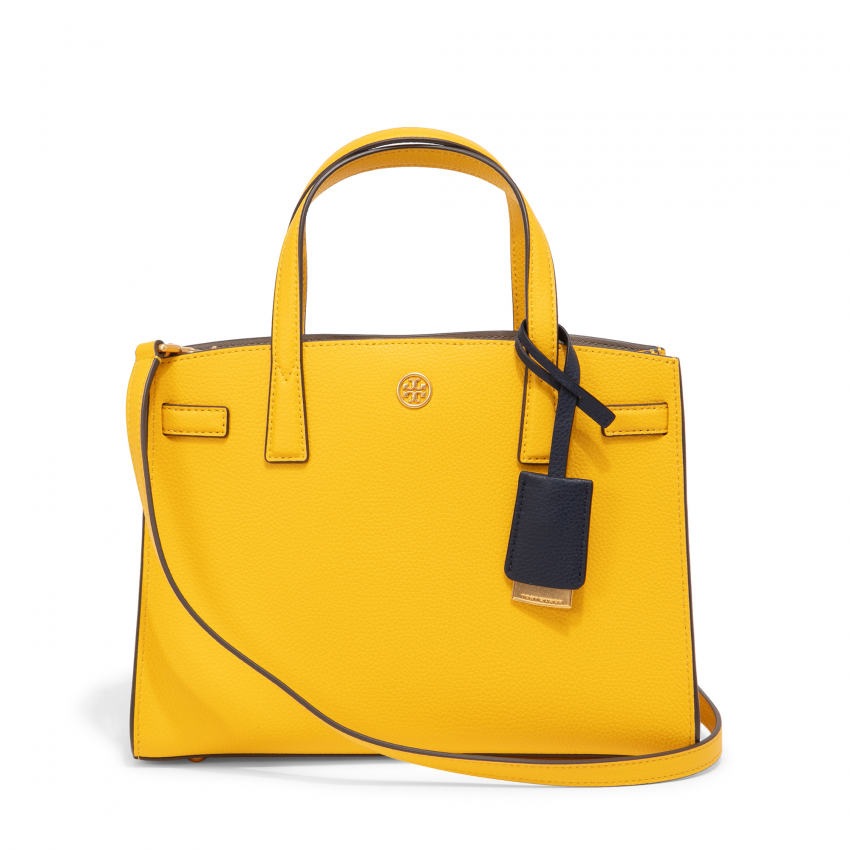 Tory Burch Walker small satchel for Women - Yellow in KSA | Level Shoes