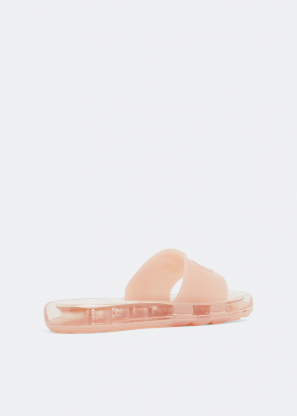 Tory Burch Bubble Jelly slides for Women - Pink in KSA | Level Shoes