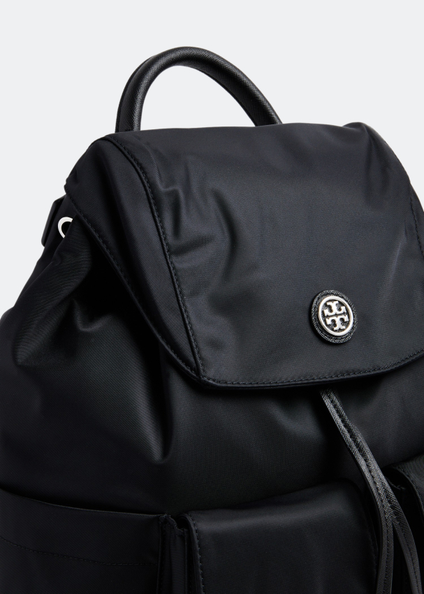 Tory Burch Virginia flap backpack for Women Black in KSA Level Shoes