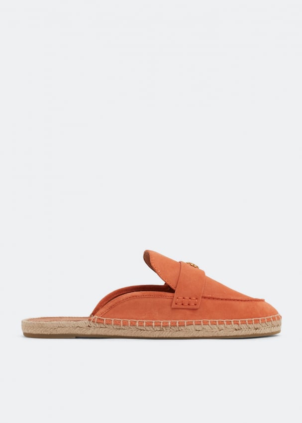 Tory Burch Seaside espadrille mules for Women - Orange in KSA | Level Shoes