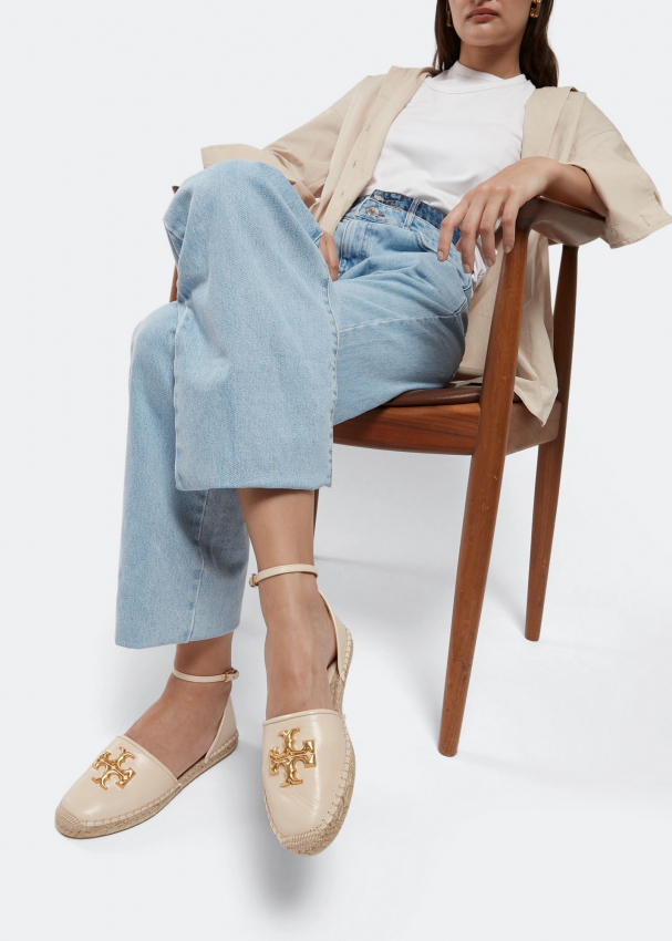 Tory Burch Eleanor D'Orsay espadrilles for Women - Beige in KSA | Level  Shoes