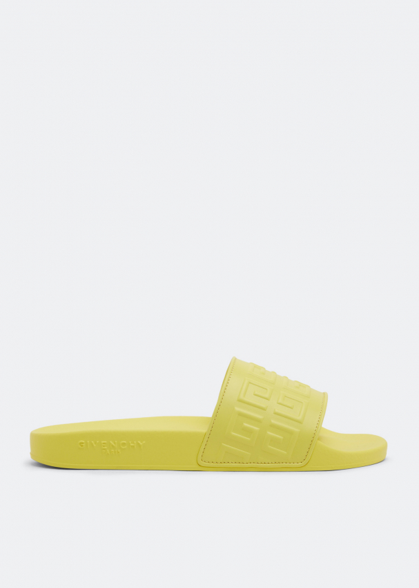 givenchy slides yellow
