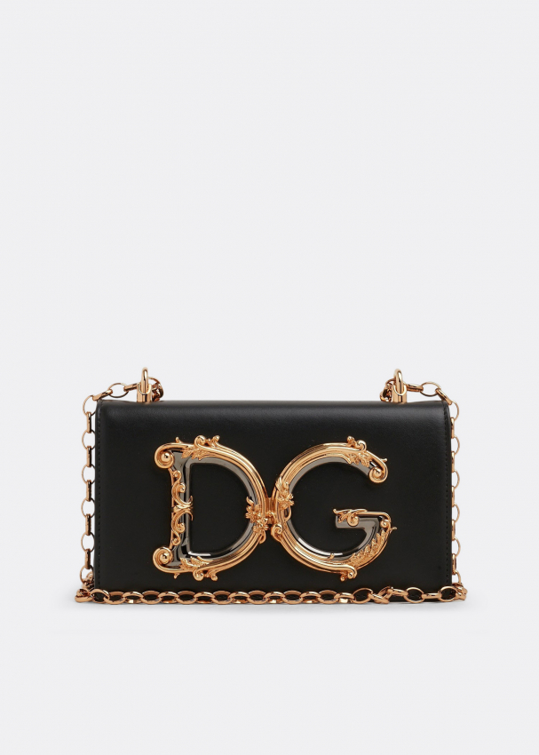 Dolce&Gabbana DG Girls microbag for Women - Black in KSA | Level Shoes