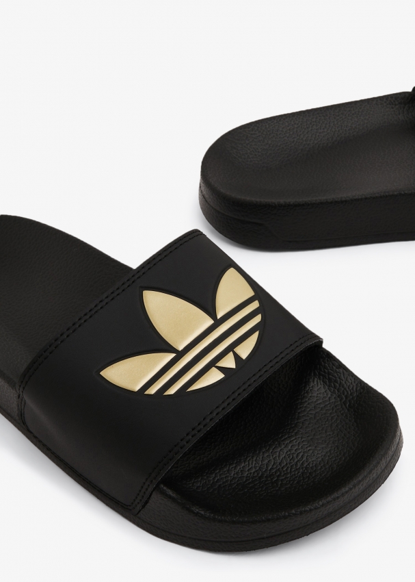 Adidas Adilette Lite slides for Women Black in KSA Level Shoes