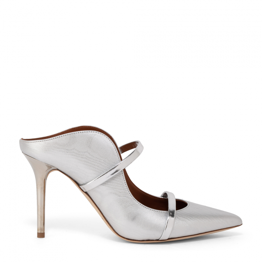 Malone Souliers Maureen mules for Women - Silver in KSA | Level Shoes