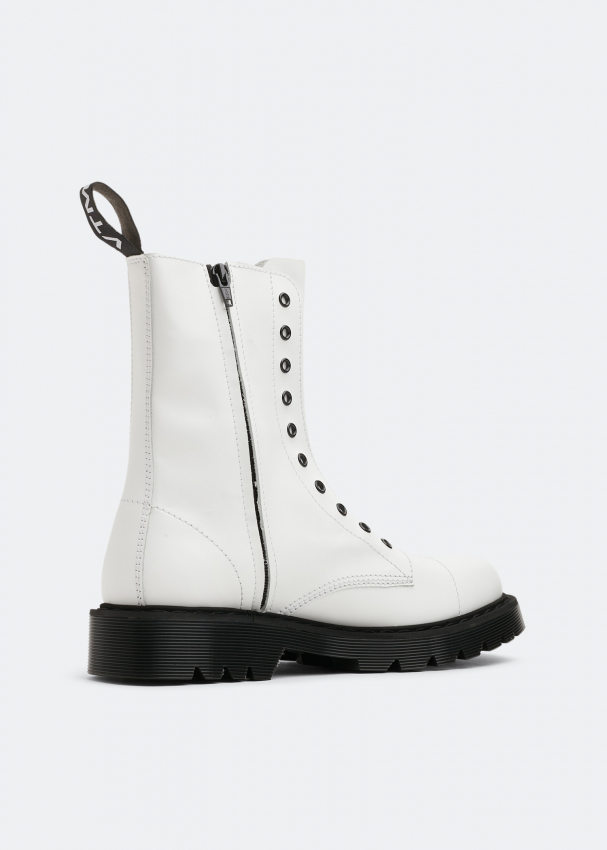 VTMNTS Barcode army boots for Men - White in KSA | Level Shoes