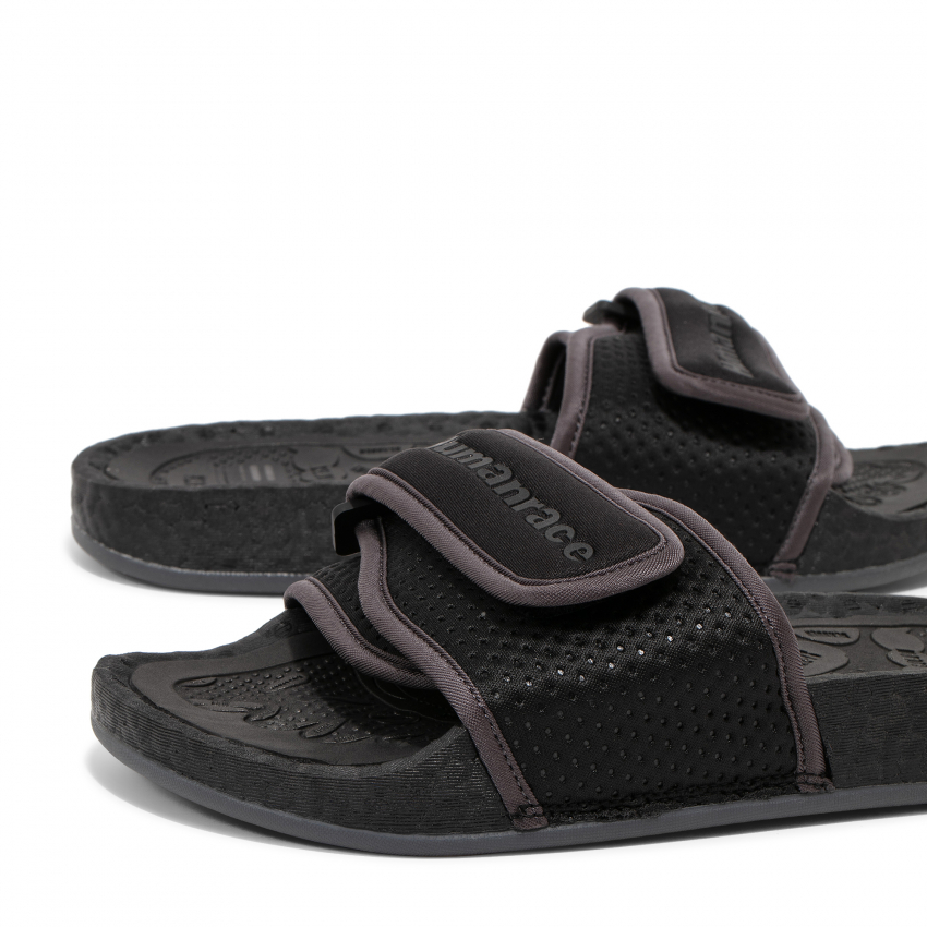 Adidas x Pharrell Williams Chancletas HU slides for Women - Black in KSA |  Level Shoes