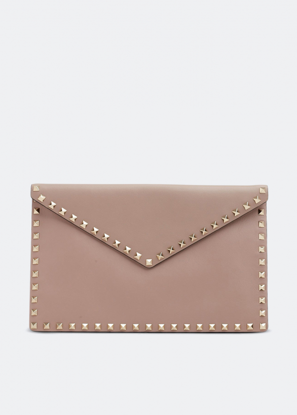 valentino rockstud envelope pouch