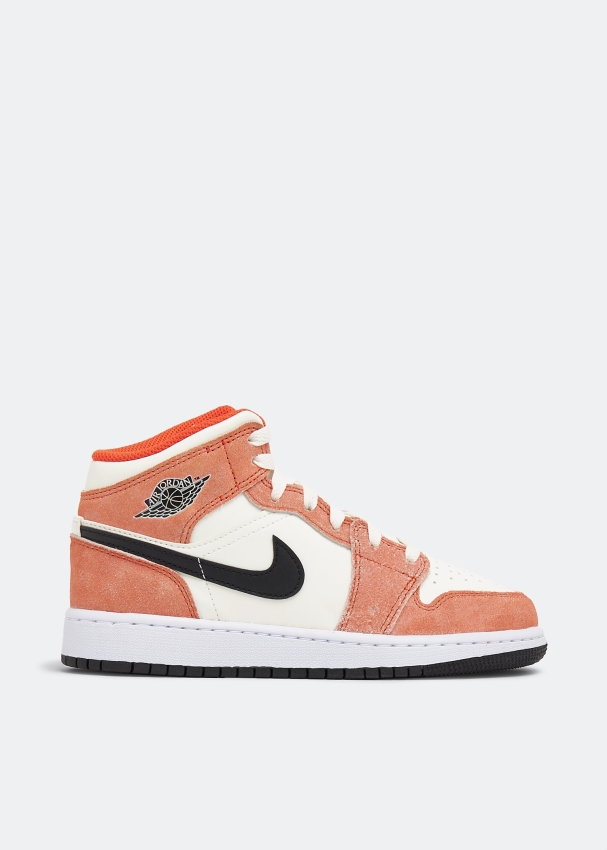 jordan retro 1 brown pink orange