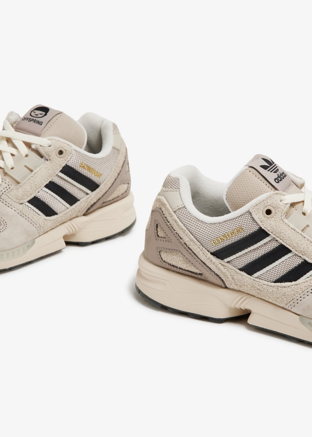 adidas x OFFSPRING ZX 8000 'Consortium Cup' 男士运动鞋- 灰色