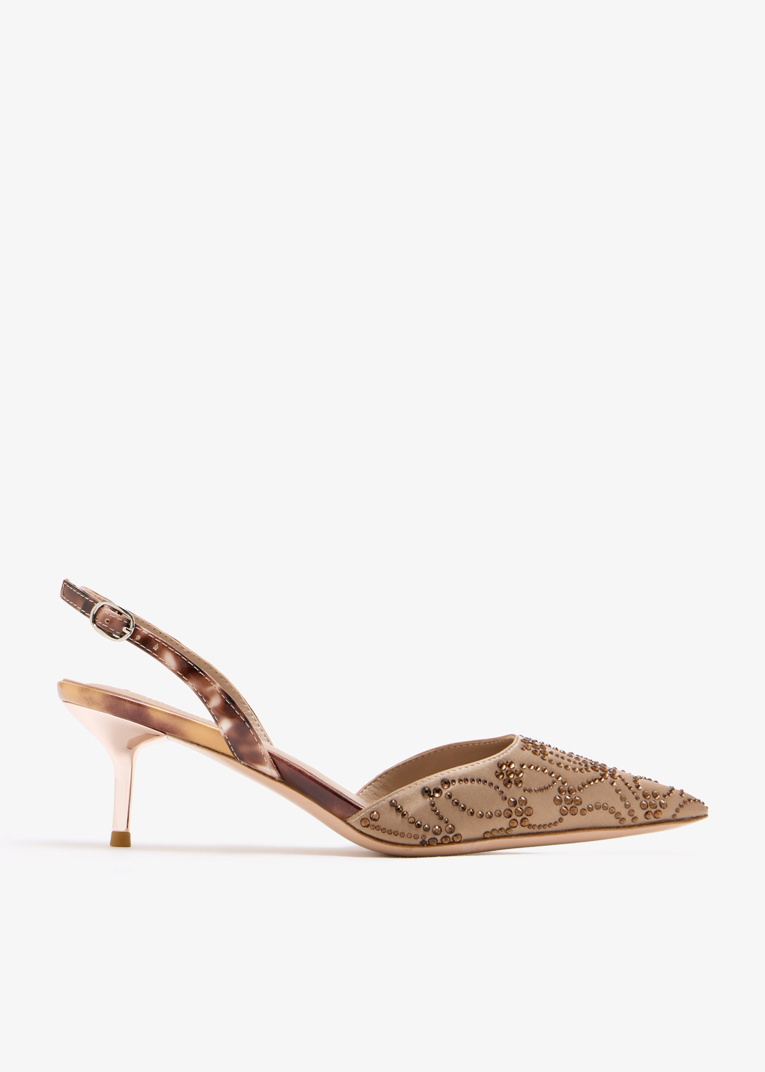 

Dahna slingback pumps, Beige