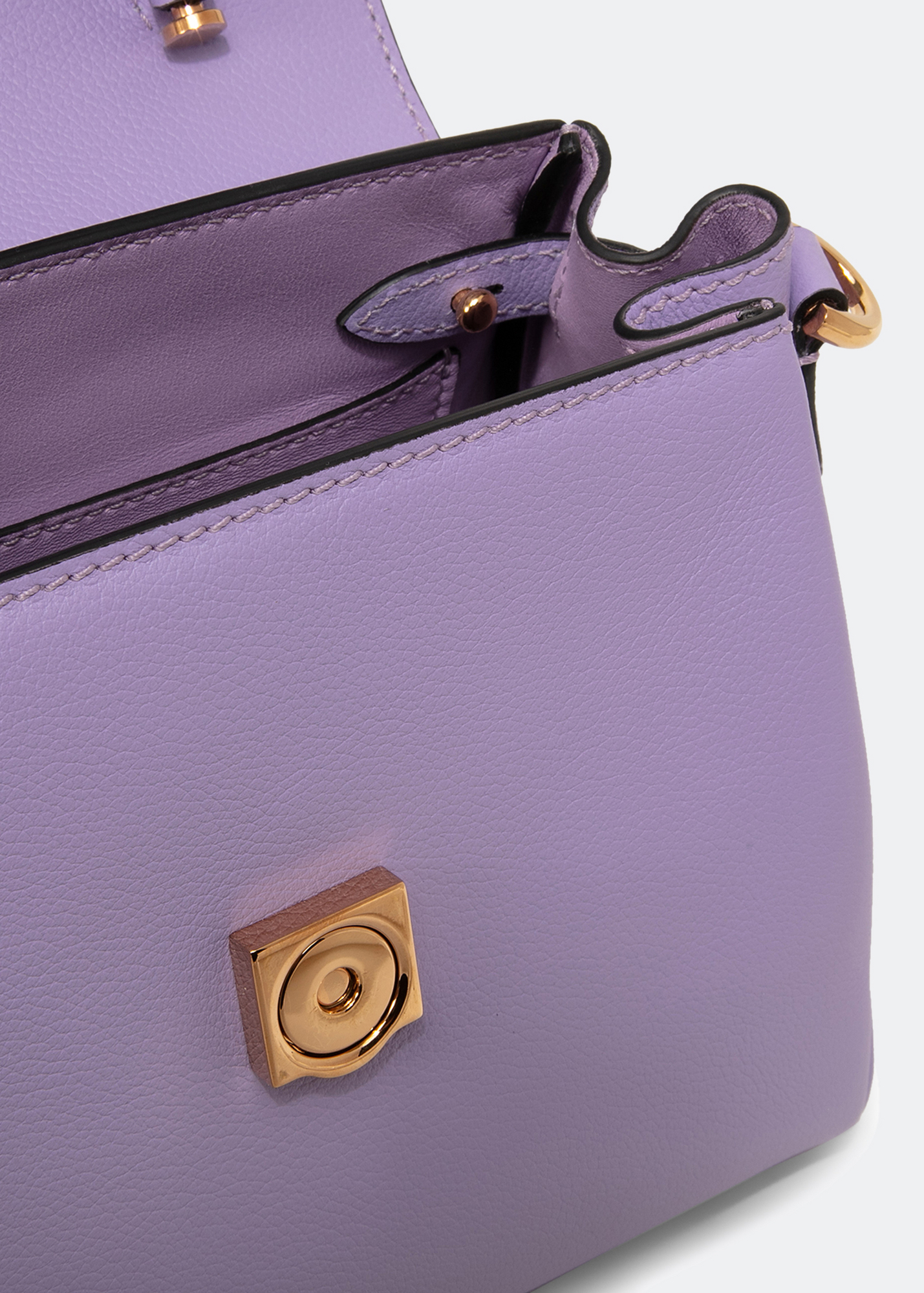 

La Medusa small top handle bag, Purple