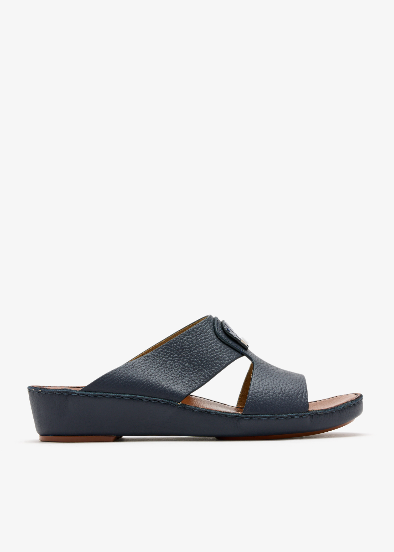 

Peninsula Marca Deercalf sandals, Navy