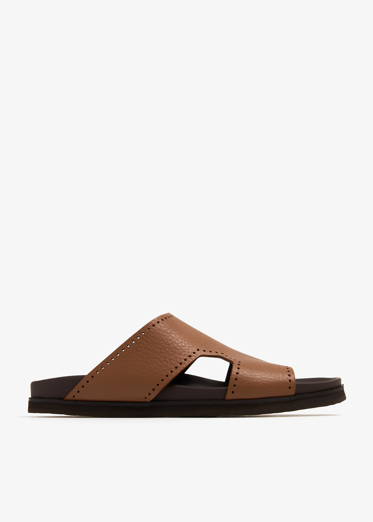 

Amorti Perforato deercalf sandals, Brown