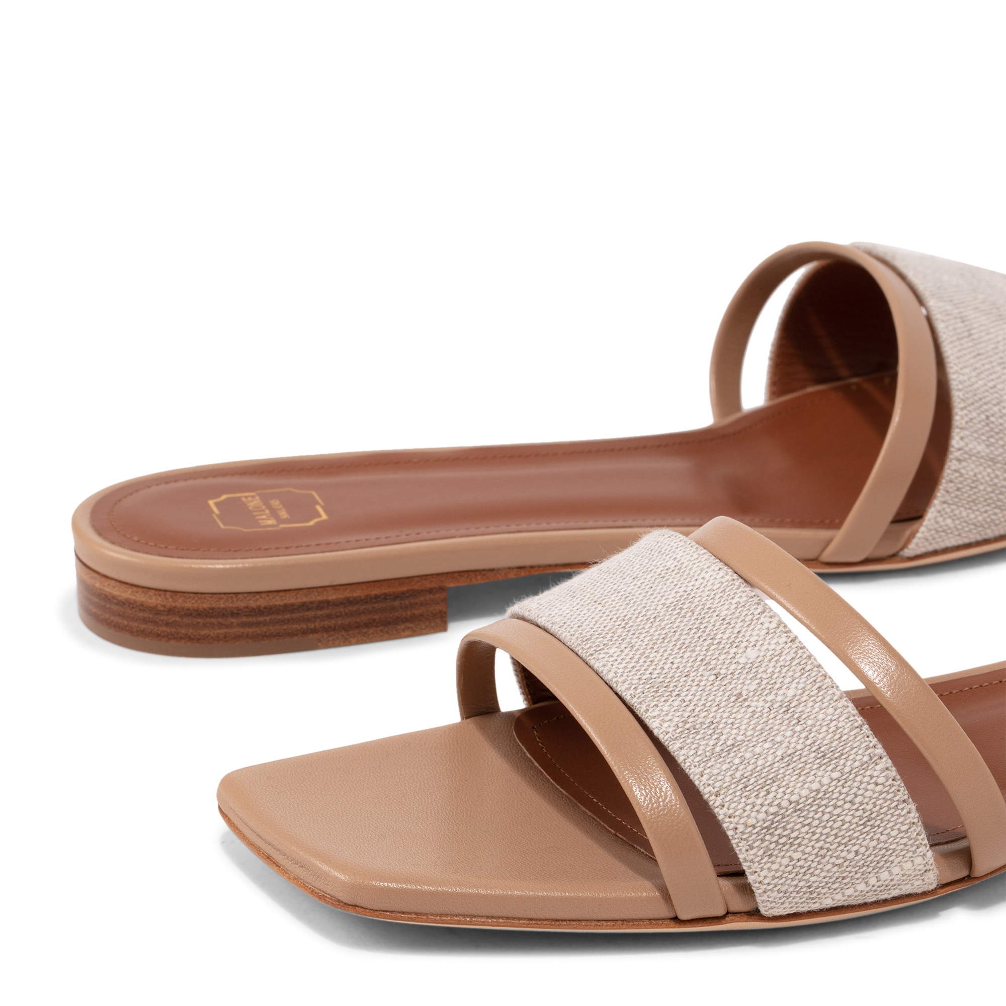 

Demi flat sandals, Beige