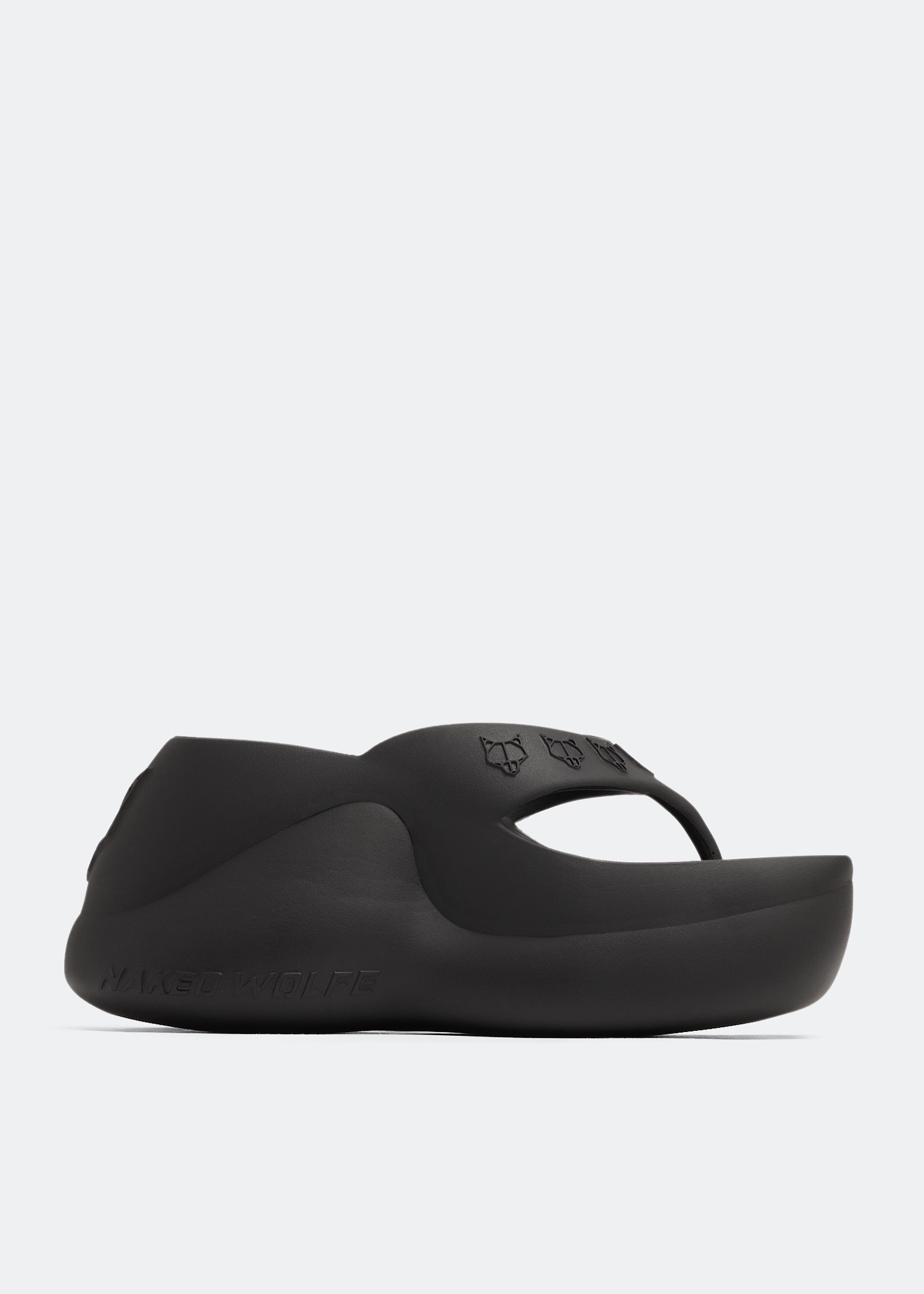 

Diva wedge sandals, Black