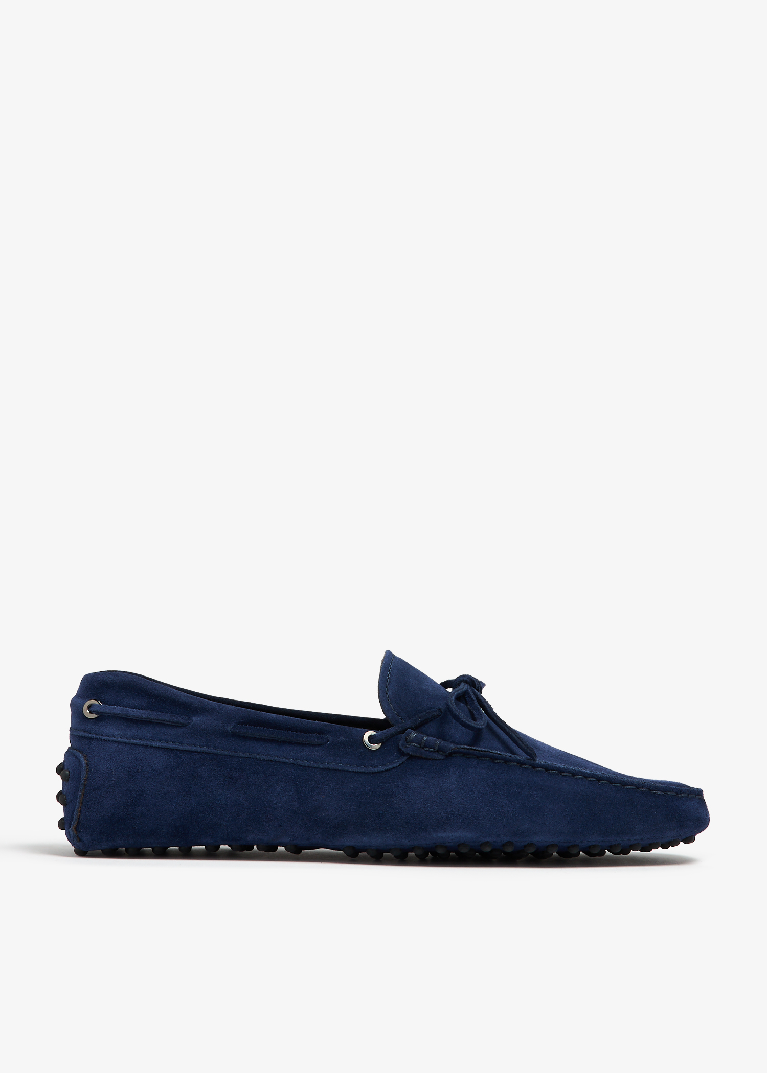 

Suede driving loafers, Blue