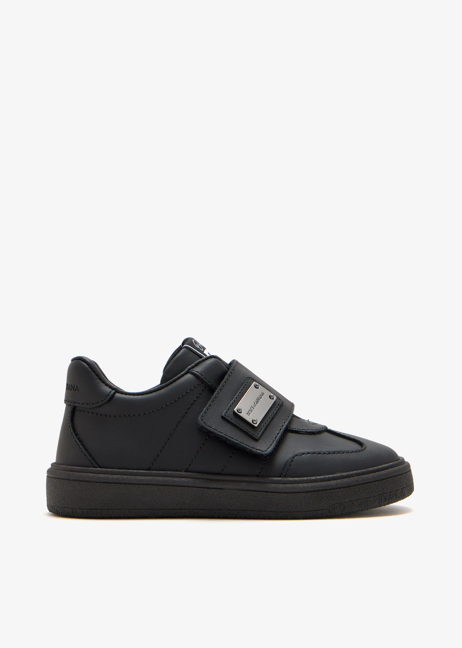 

Logo plaque sneakers, Black