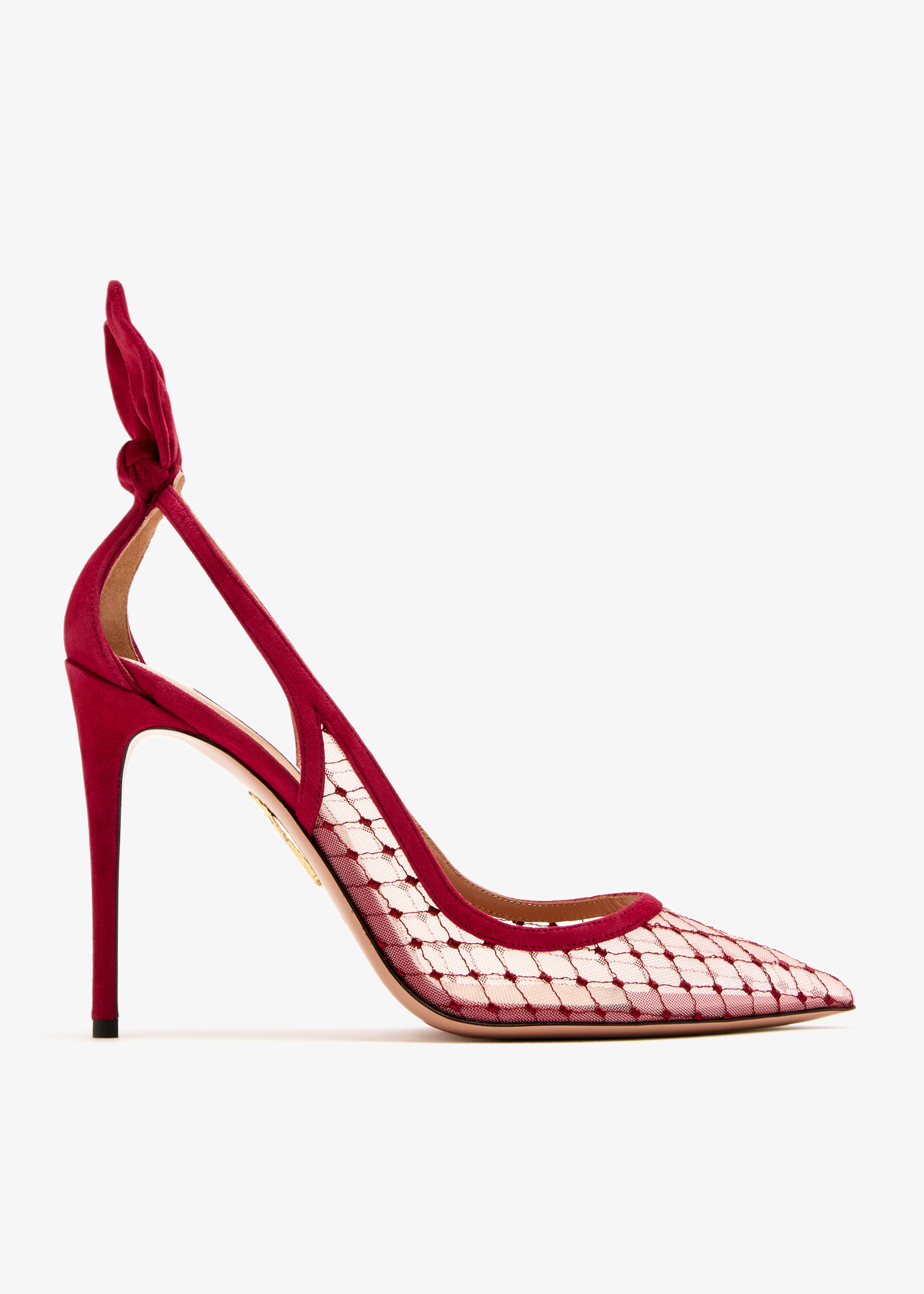 

Bow Tie Net 105 pumps, Red