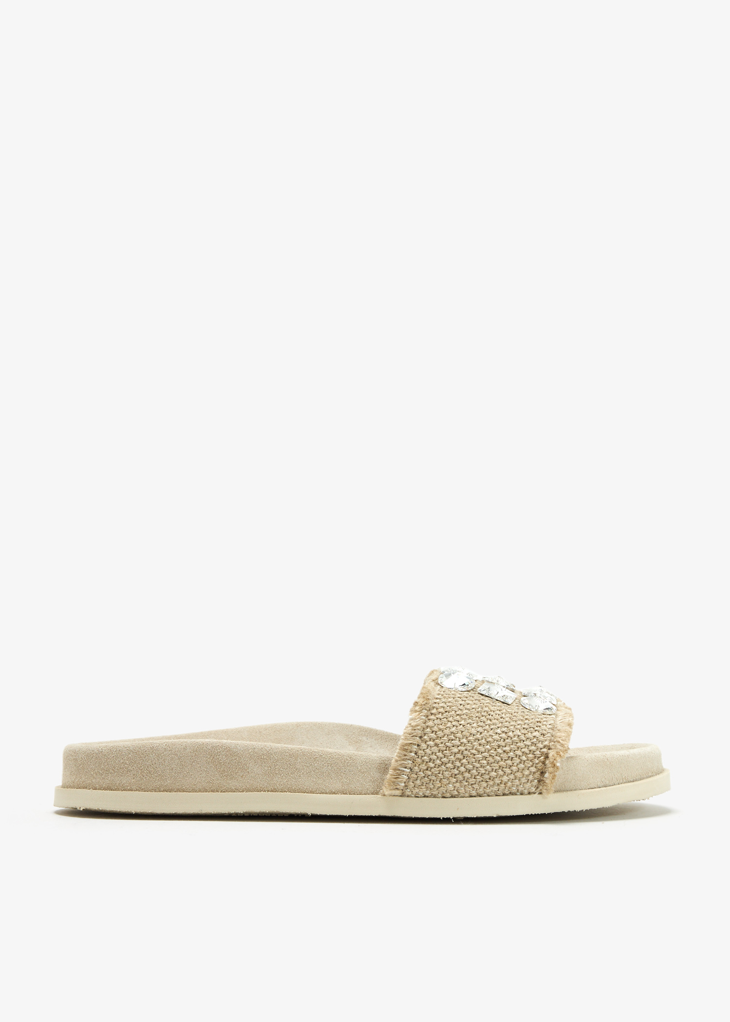 

Dolomita slide sandals, Beige