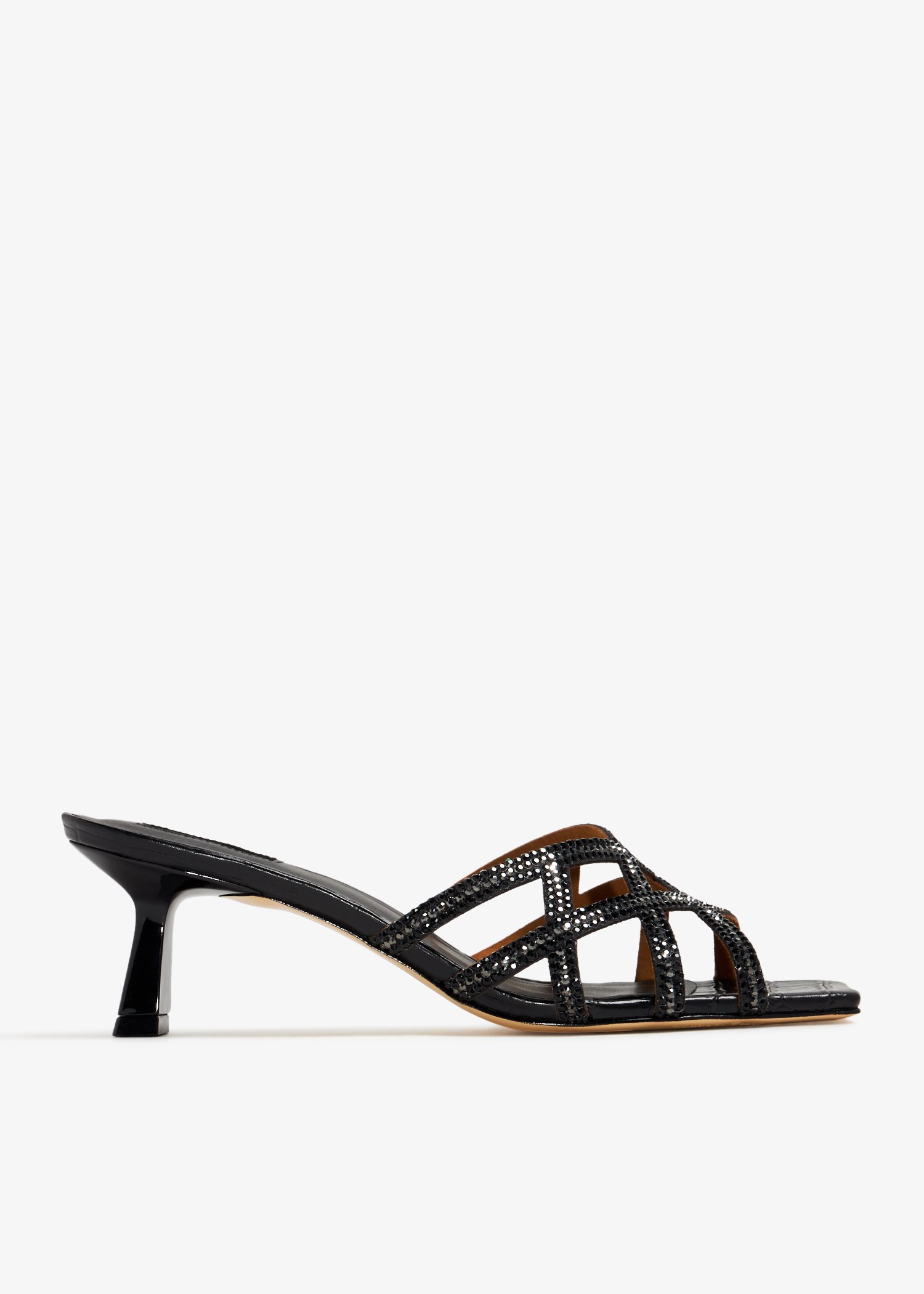 

Donata mules, Black