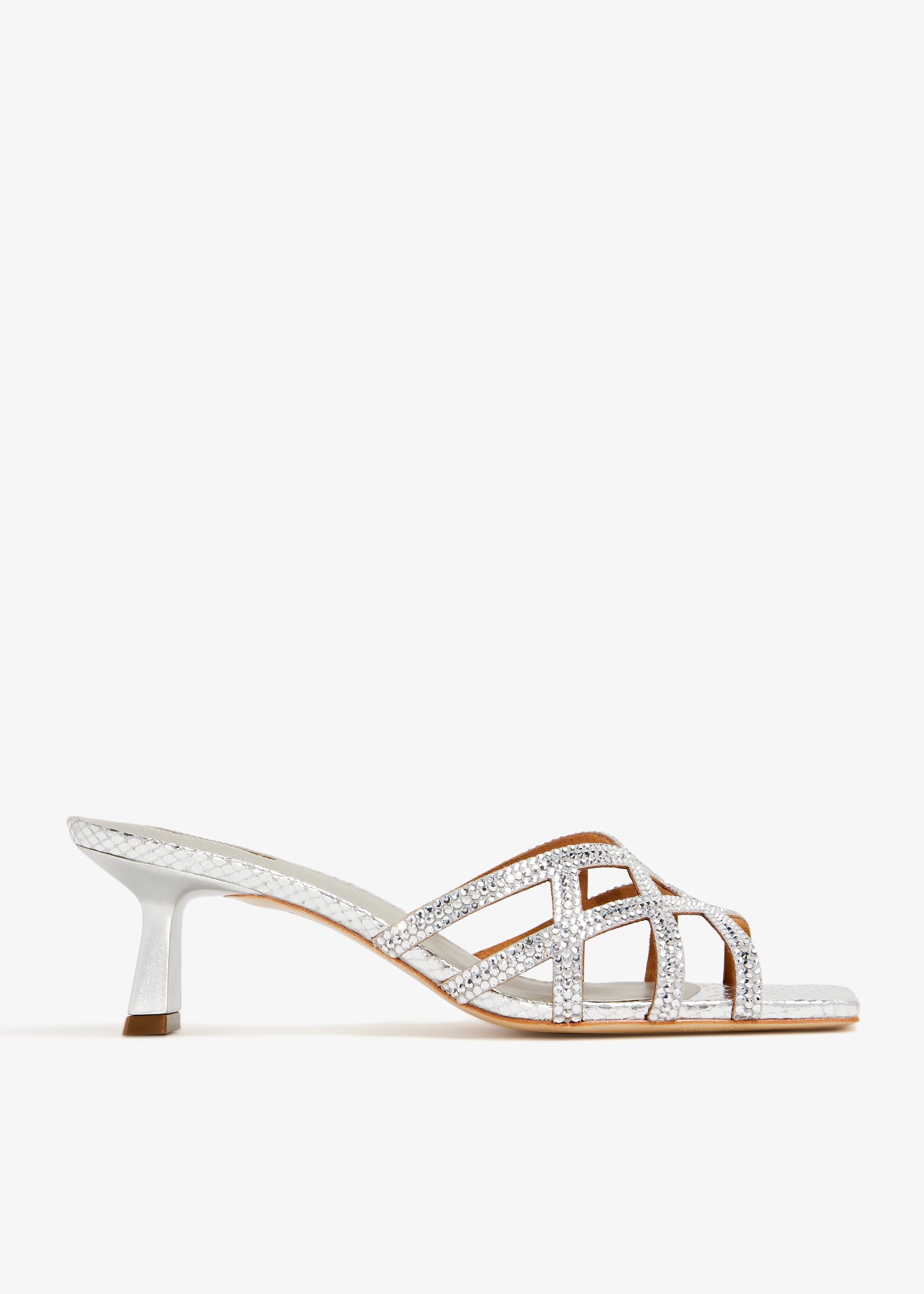 

Donata mules, Silver