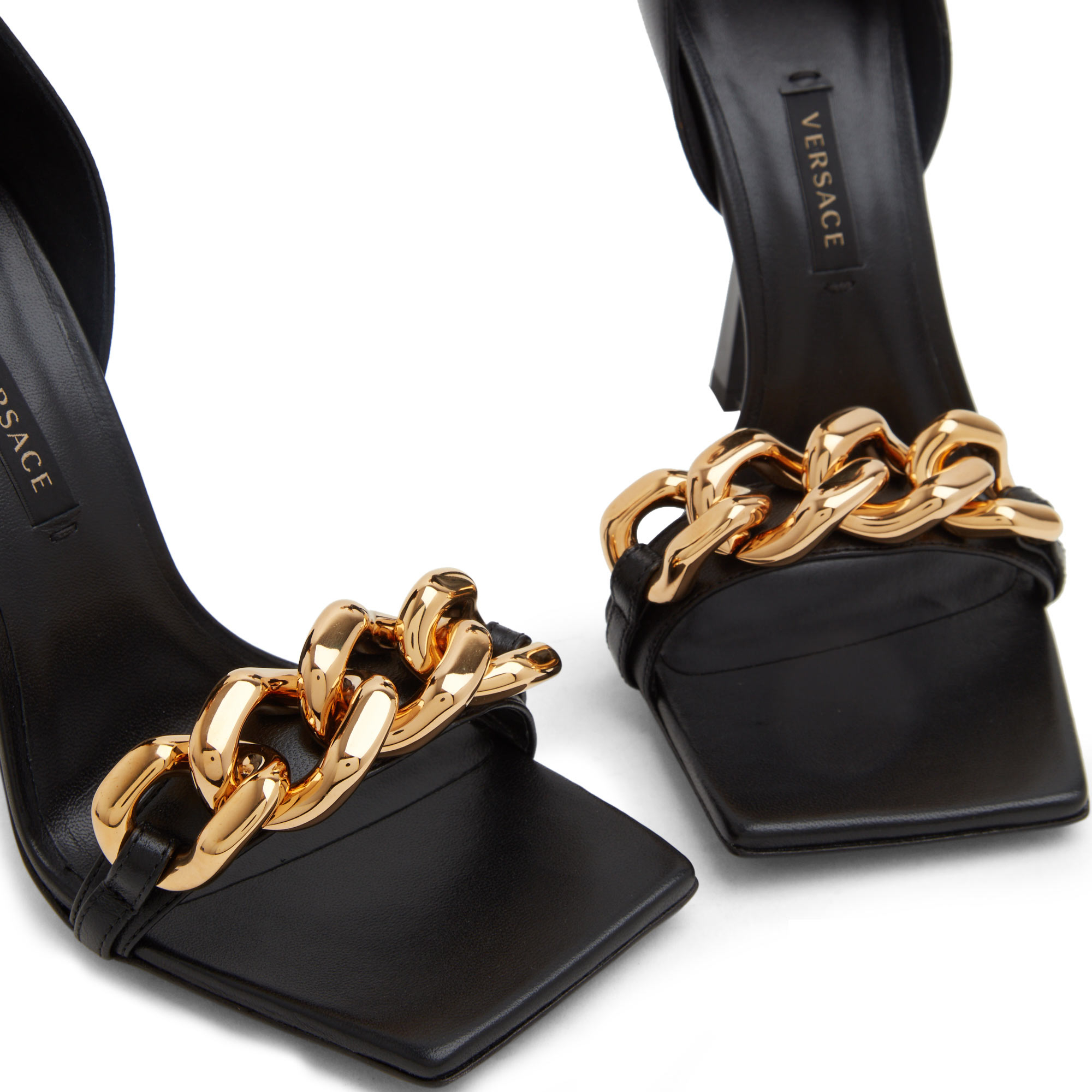 

Medusa Chain sandals, Black