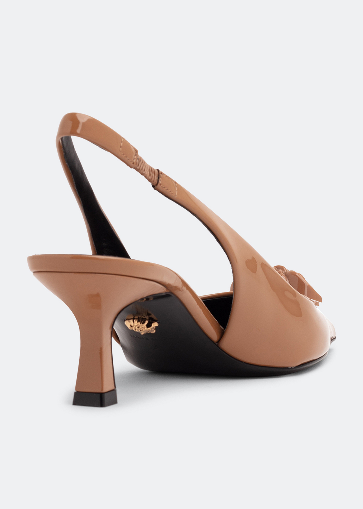 

La Medusa naplak slingback pumps, Brown