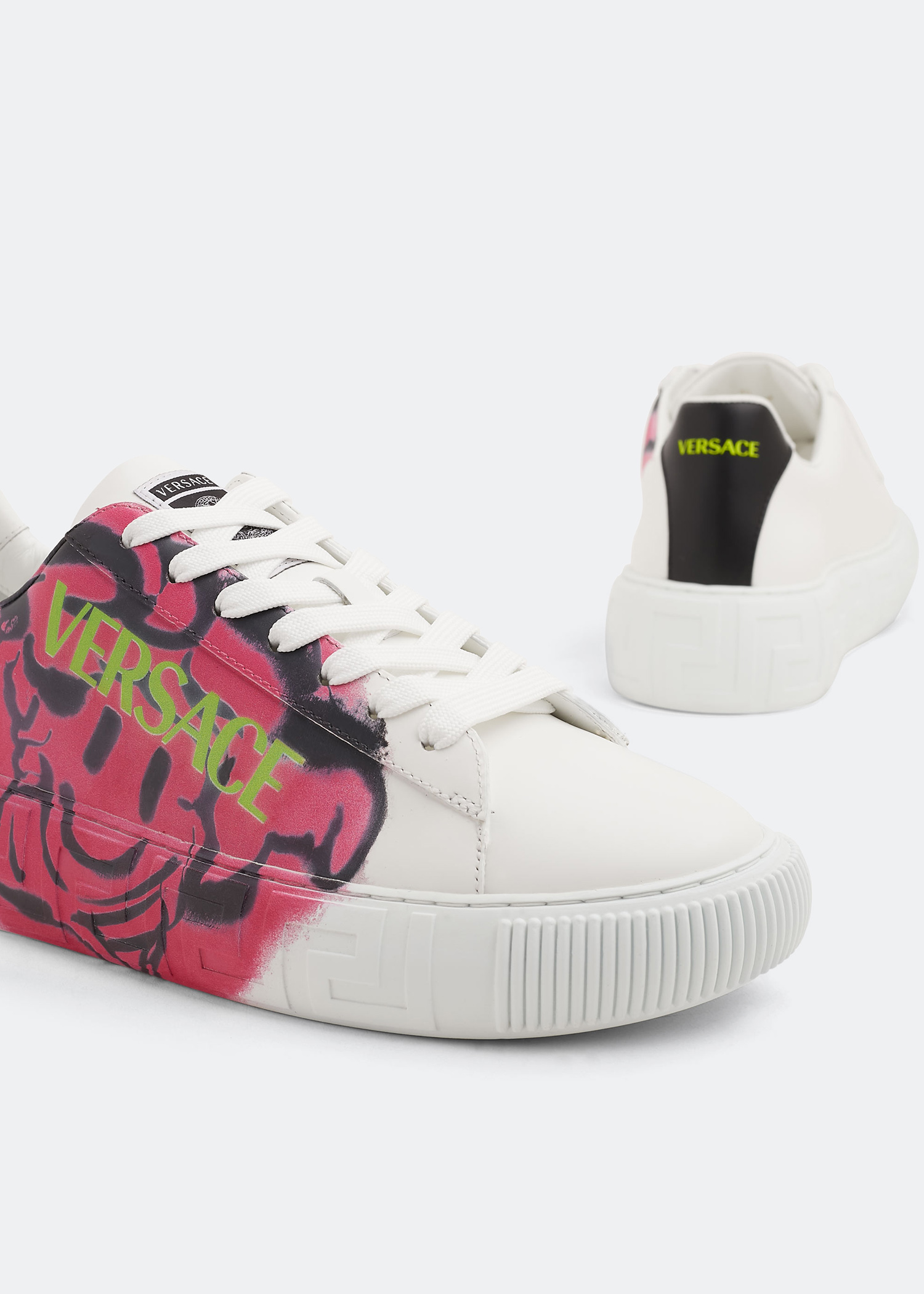 

Greca sneakers, White