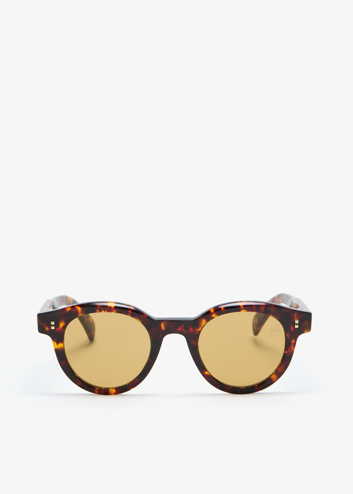 

Heritage Hobnail round sunglasses, Brown