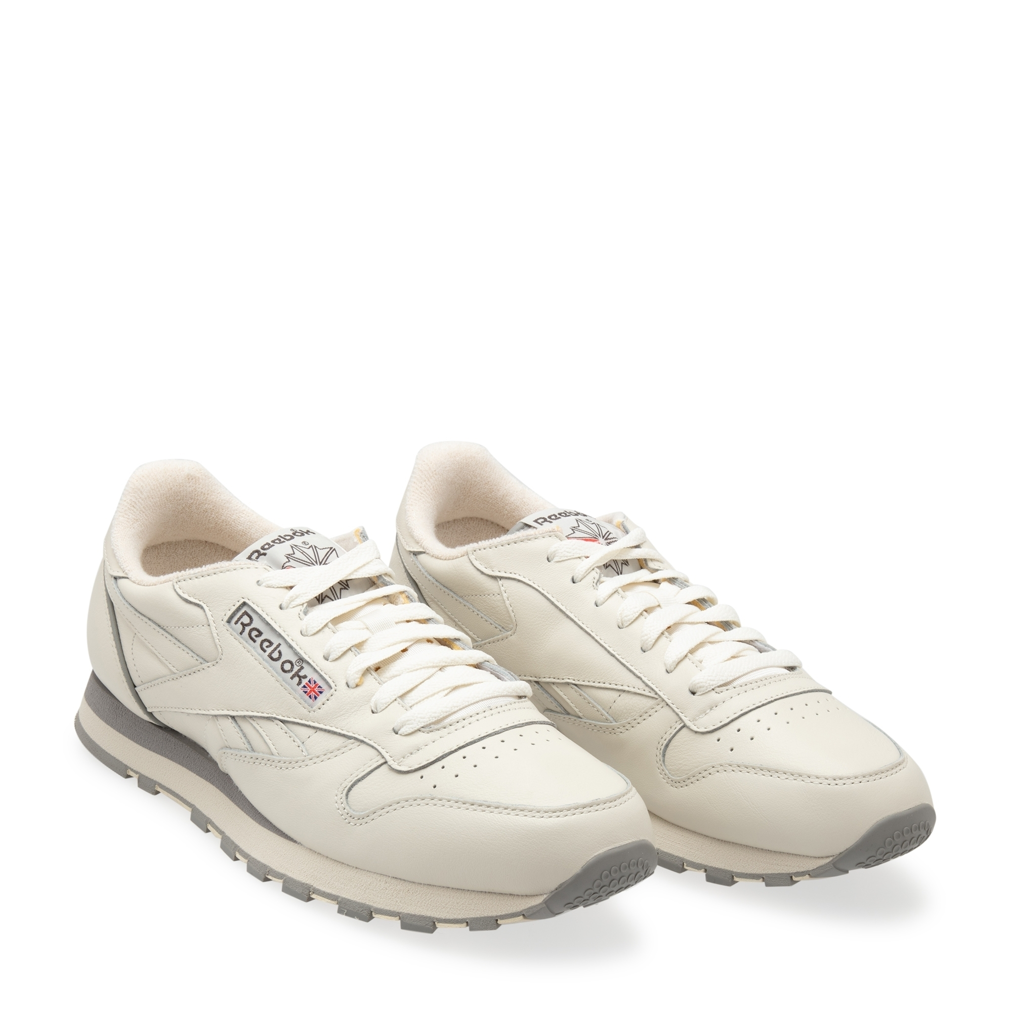 

Classic leather sneakers, White