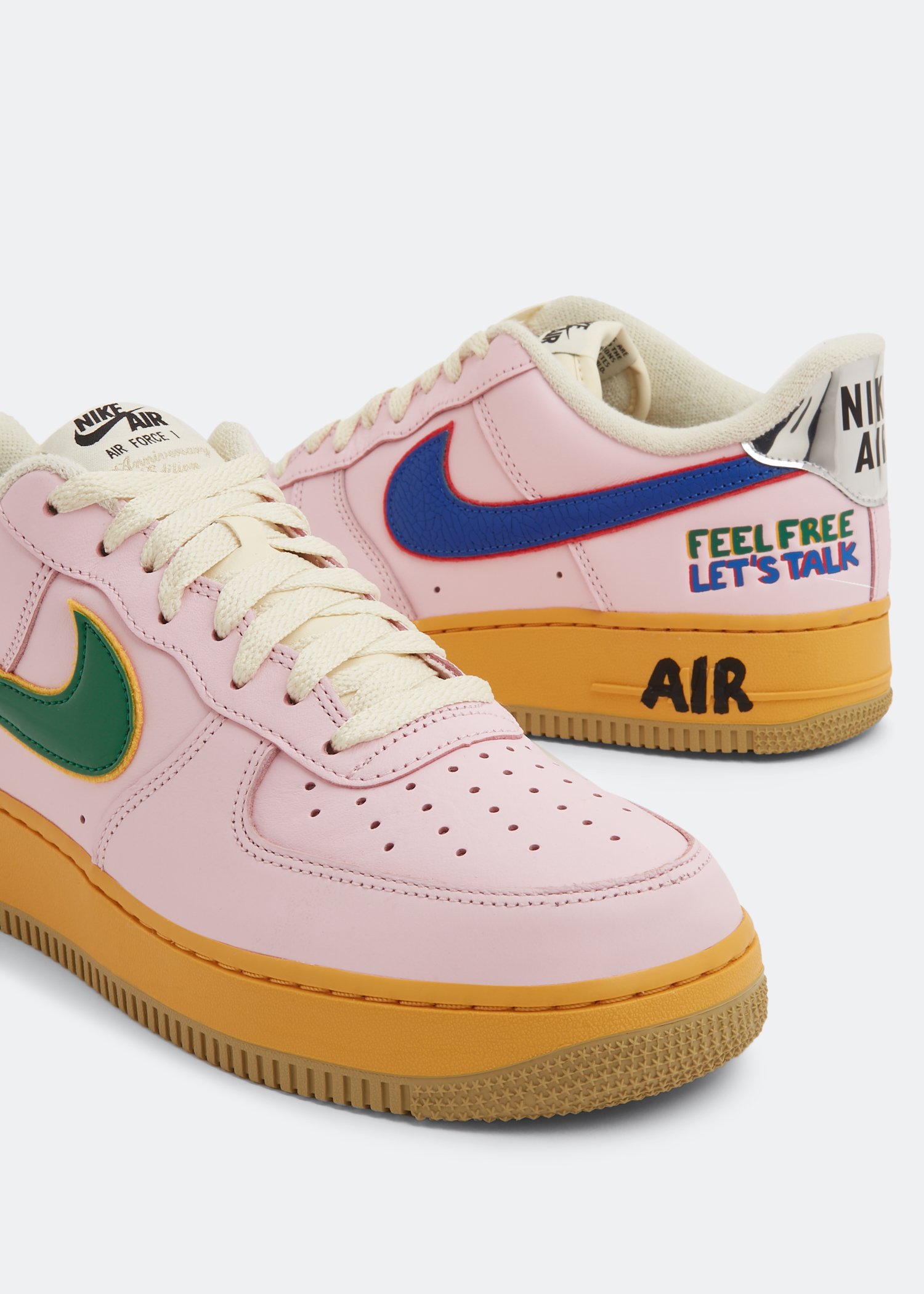 

Air Force 1 Low 'Feel Free, Let’s Talk' sneakers, Pink