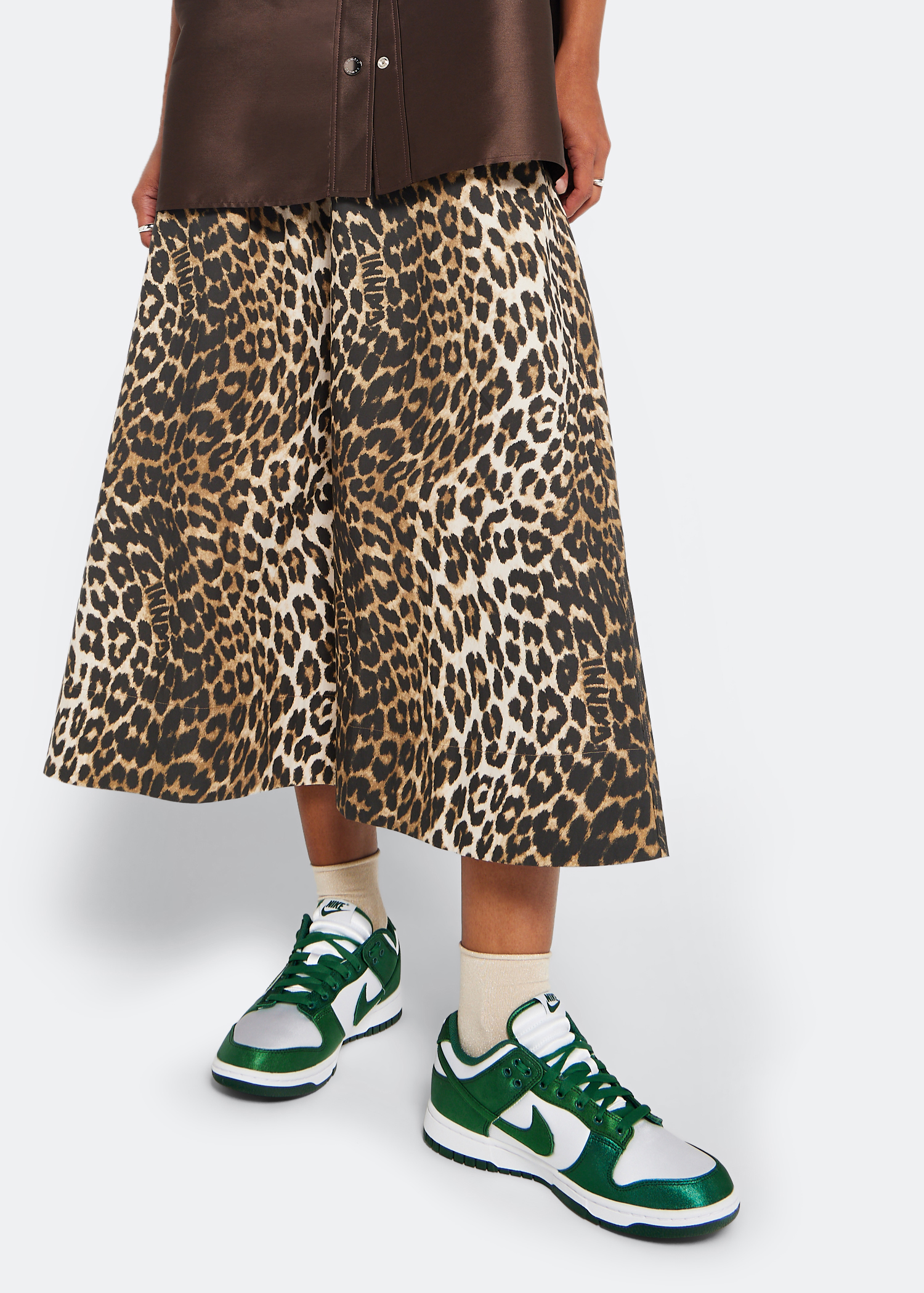 

Dunk Low 'Satin Green' sneakers, White