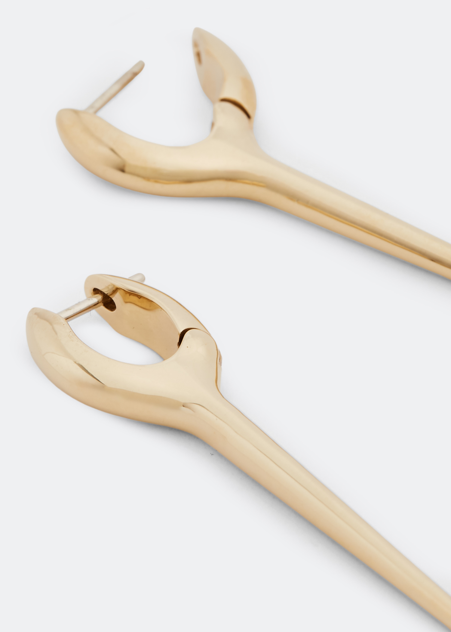 

Lola Needle medium earrings, Gold