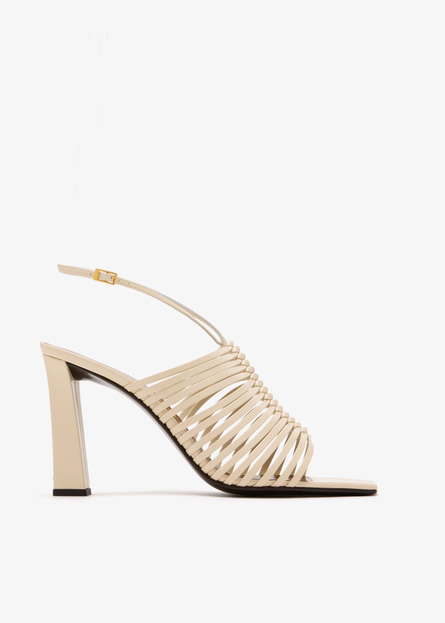 

Mya 90 strappy sandals, White