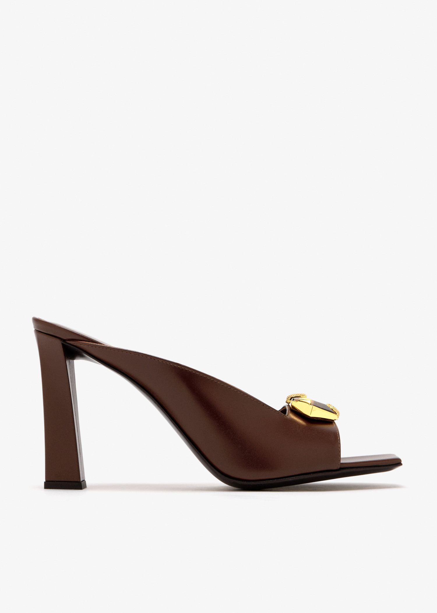 

GZ Mya Stone 90 mules, Brown