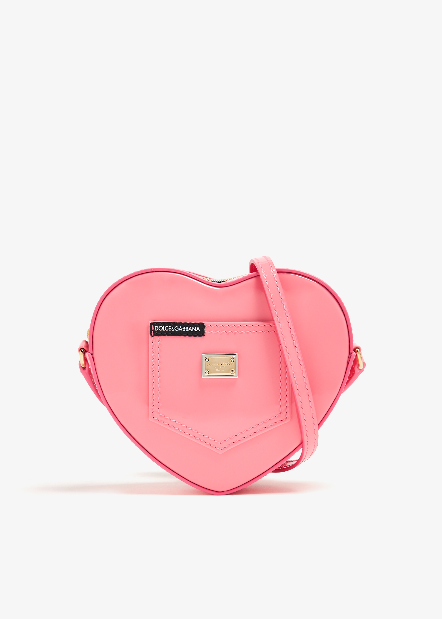 

Heart crossbody bag, Pink