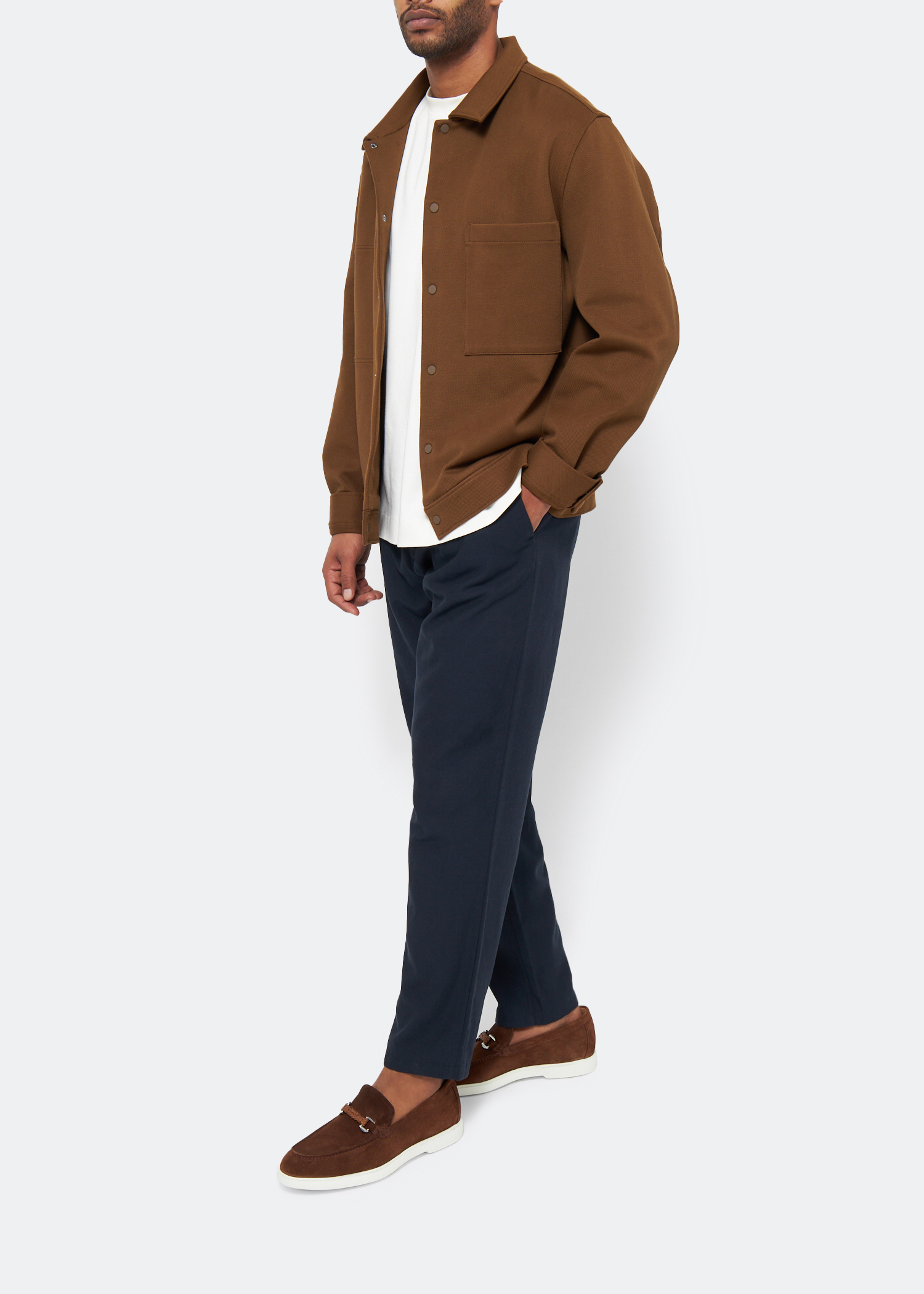 

Suede loafers, Brown