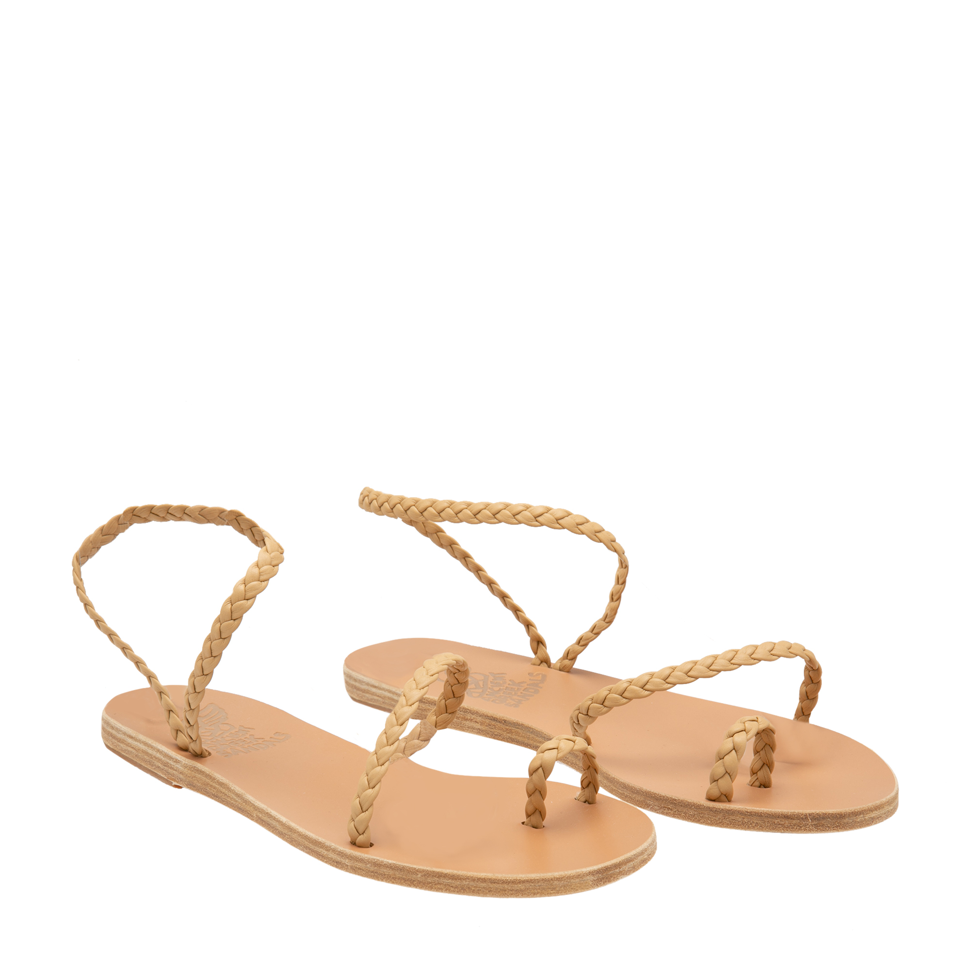 

Eleftheria leather sandals, Beige