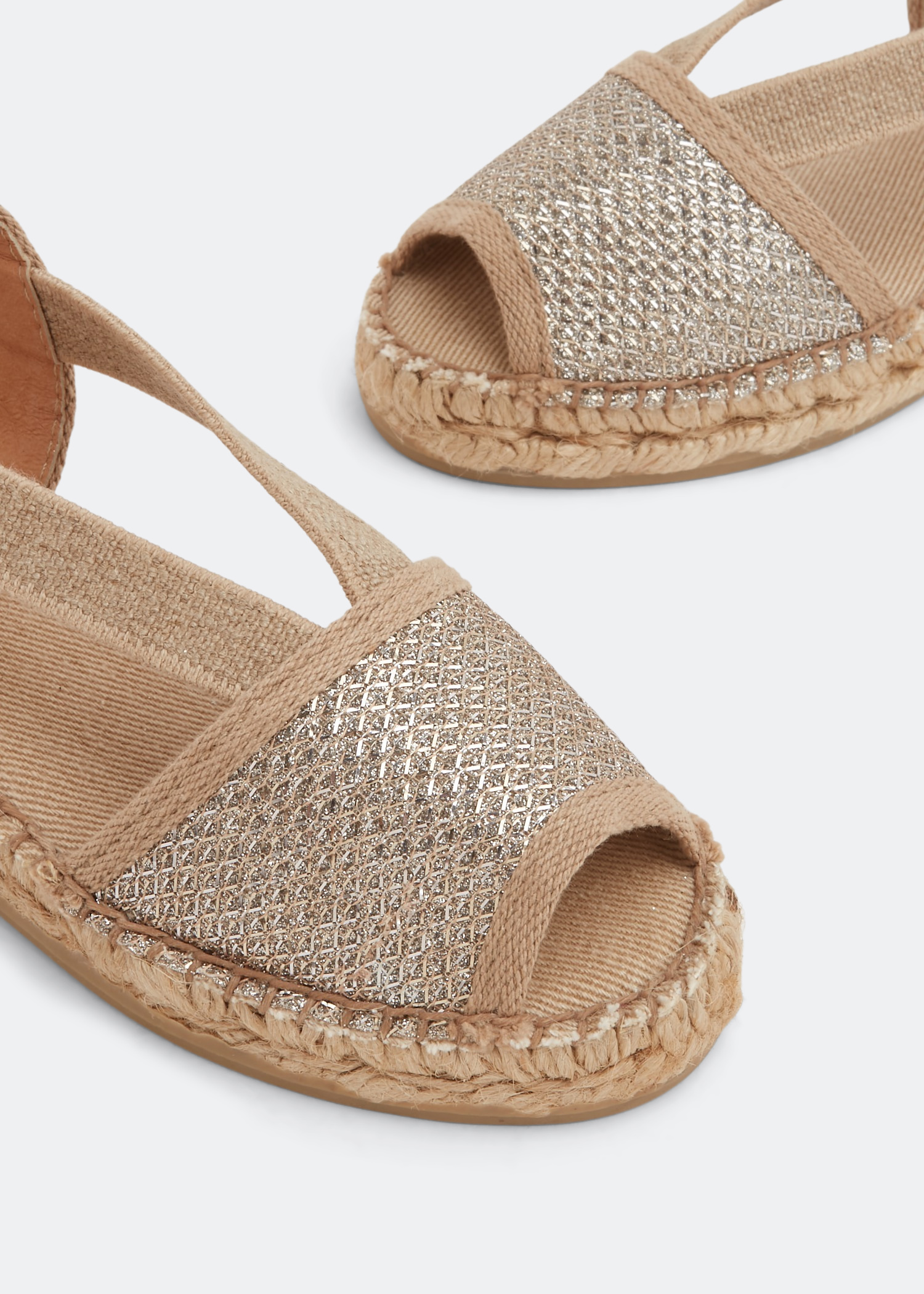 

Eli espadrilles, Metallic
