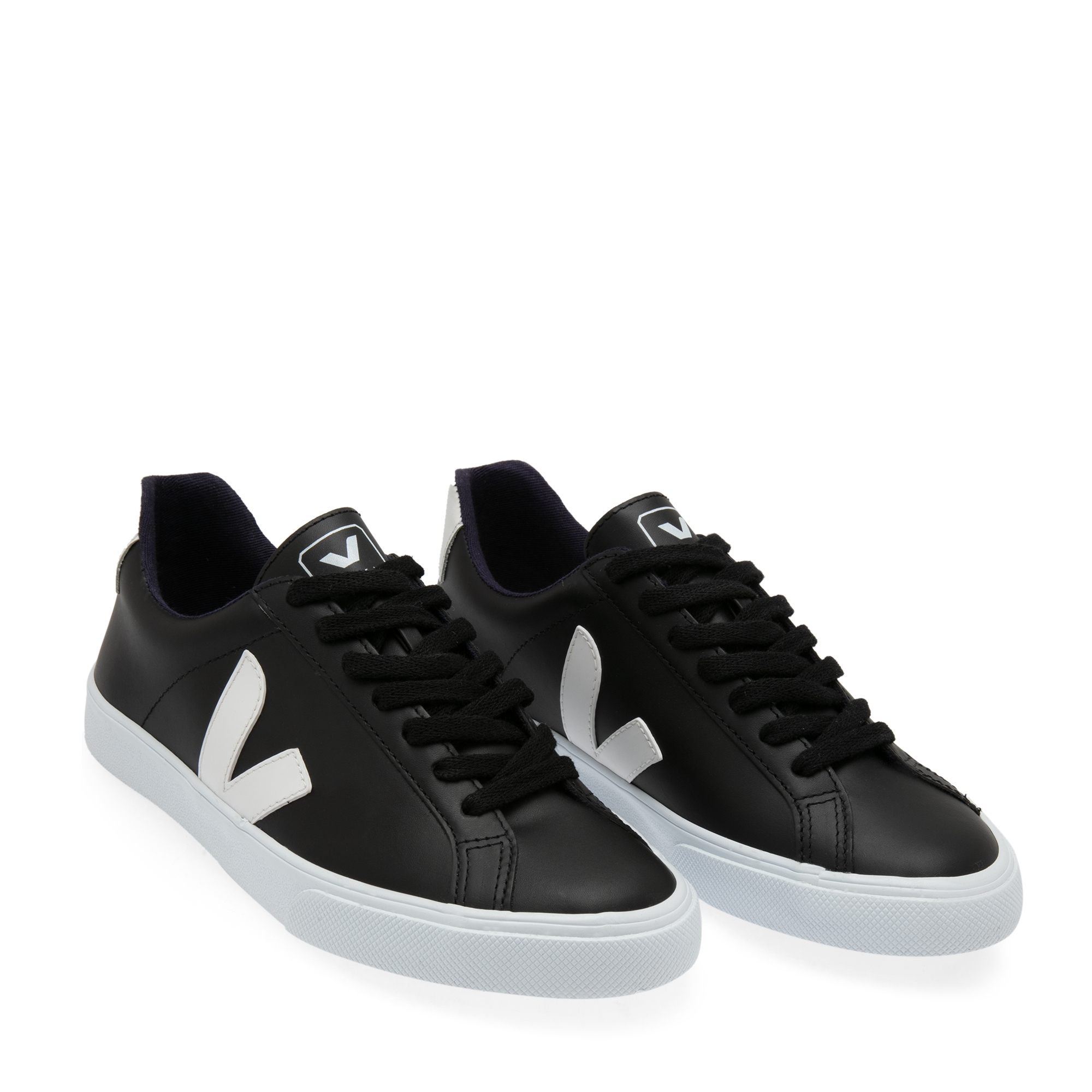 

Campo leather trainers, Black