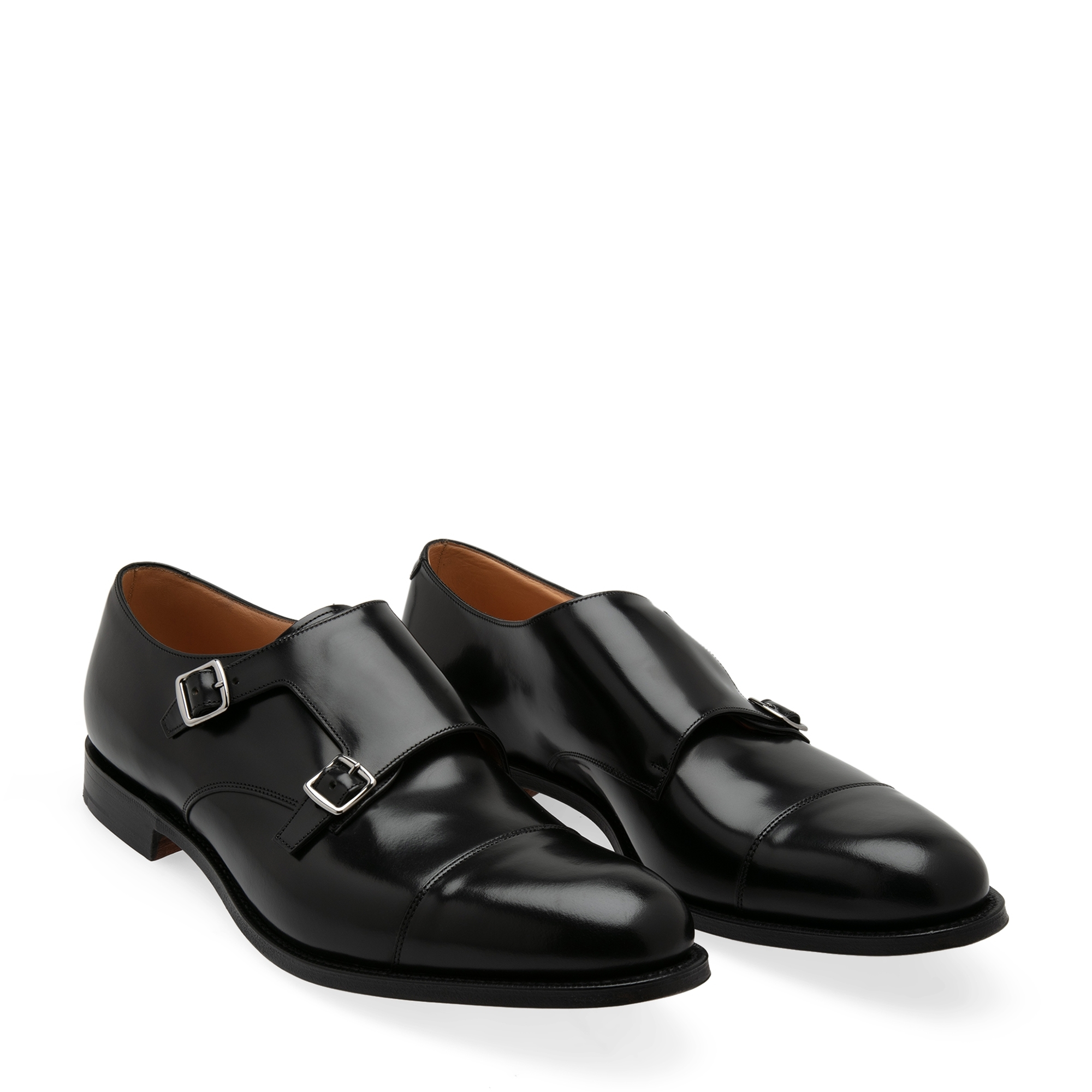 

Detroit monk-strap shoes, Black