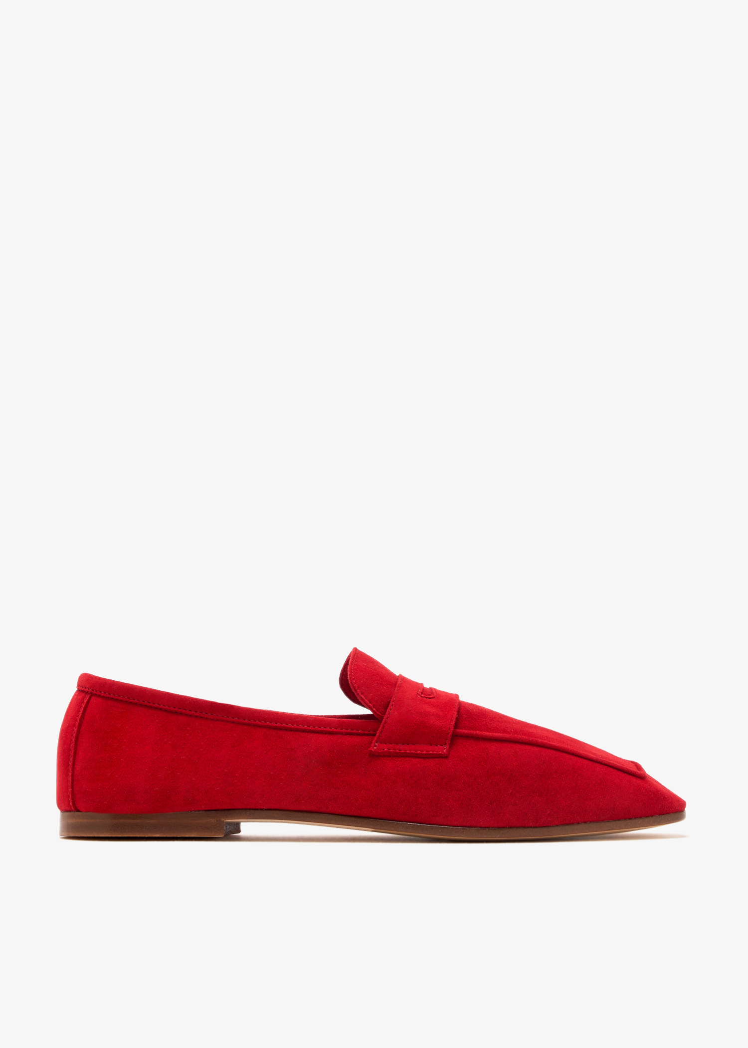 

Essenziale penny loafers, Red