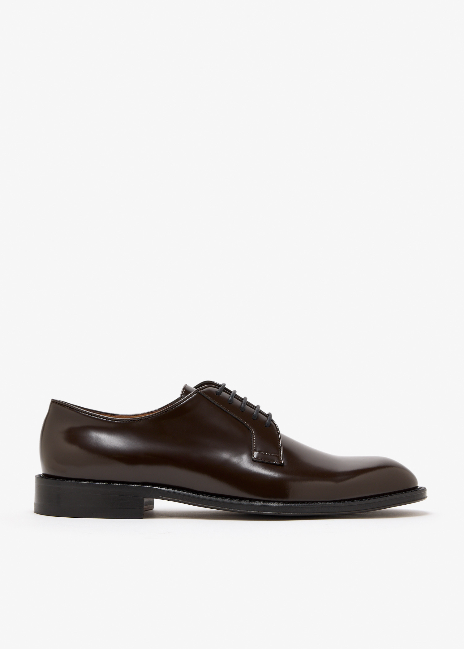 

Gz-tag derby shoes, Brown