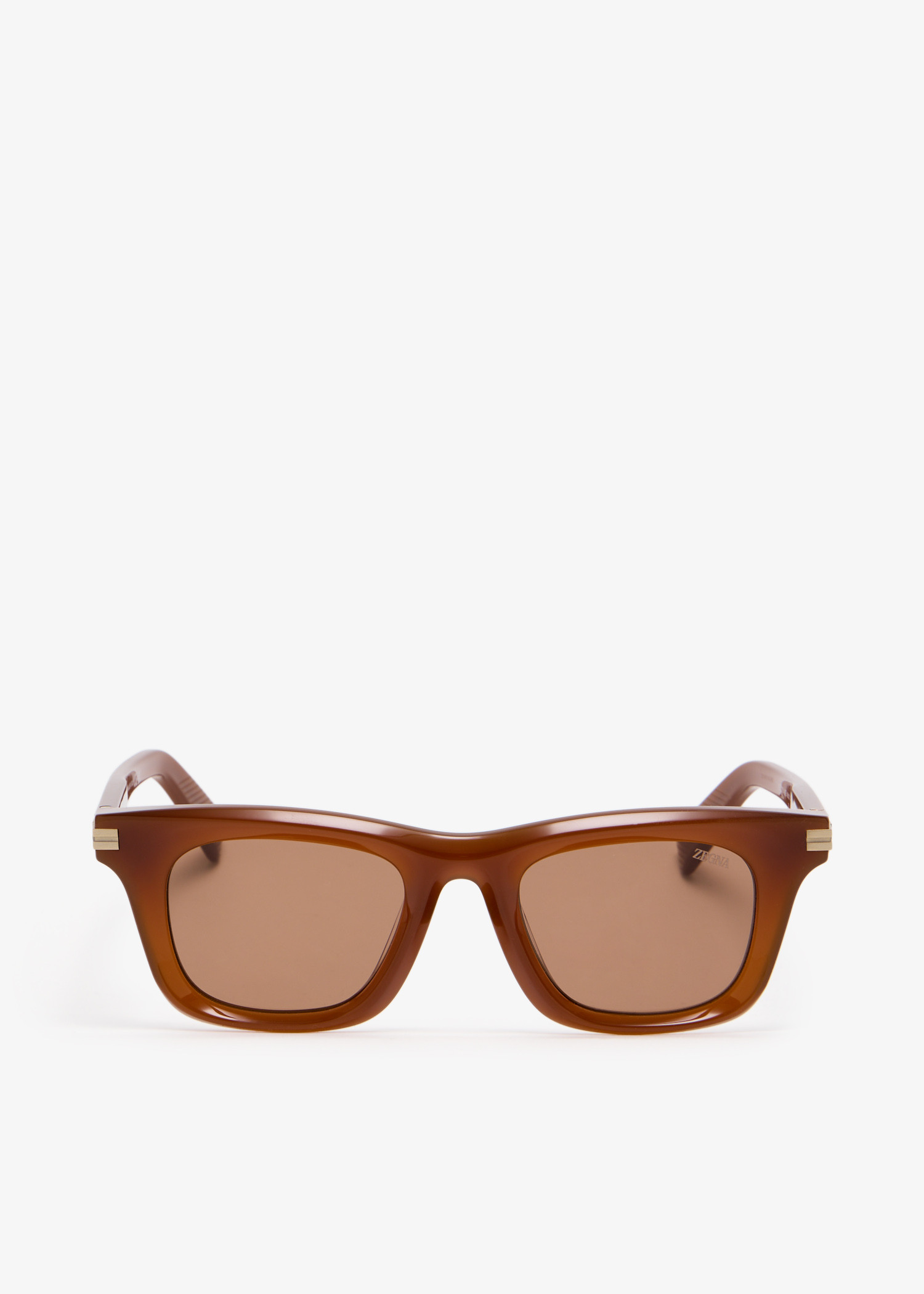 

Square sunglasses, Brown