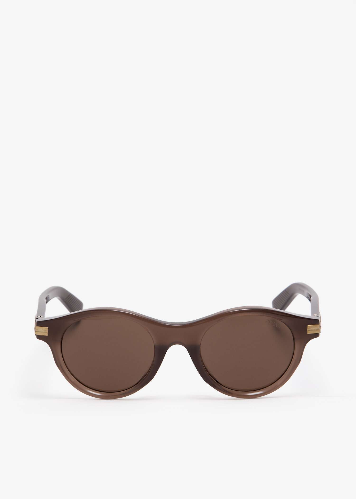 

Round sunglasses, Brown